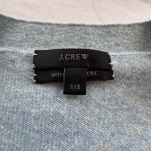 Women’s J. Crew Cashmere Blend Cardigan Sweater with buttons size XXS - Picture 4 of 7